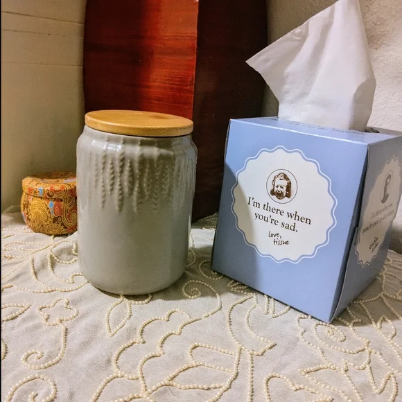 Gray Stoneware Canister - Picture 5 of 5